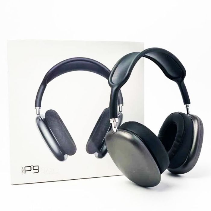 Casque Sans Fil P9 Bluetooth Avec Emplacement Carte Memoire – noire